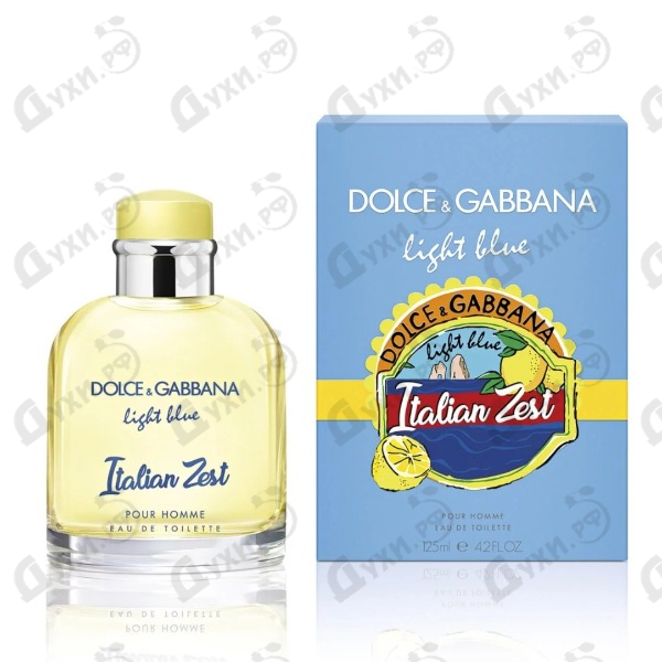 dolce and gabbana light blue italian zest pour homme